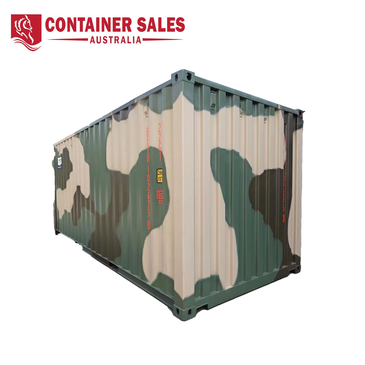 20ft Designer Container New Front Side View