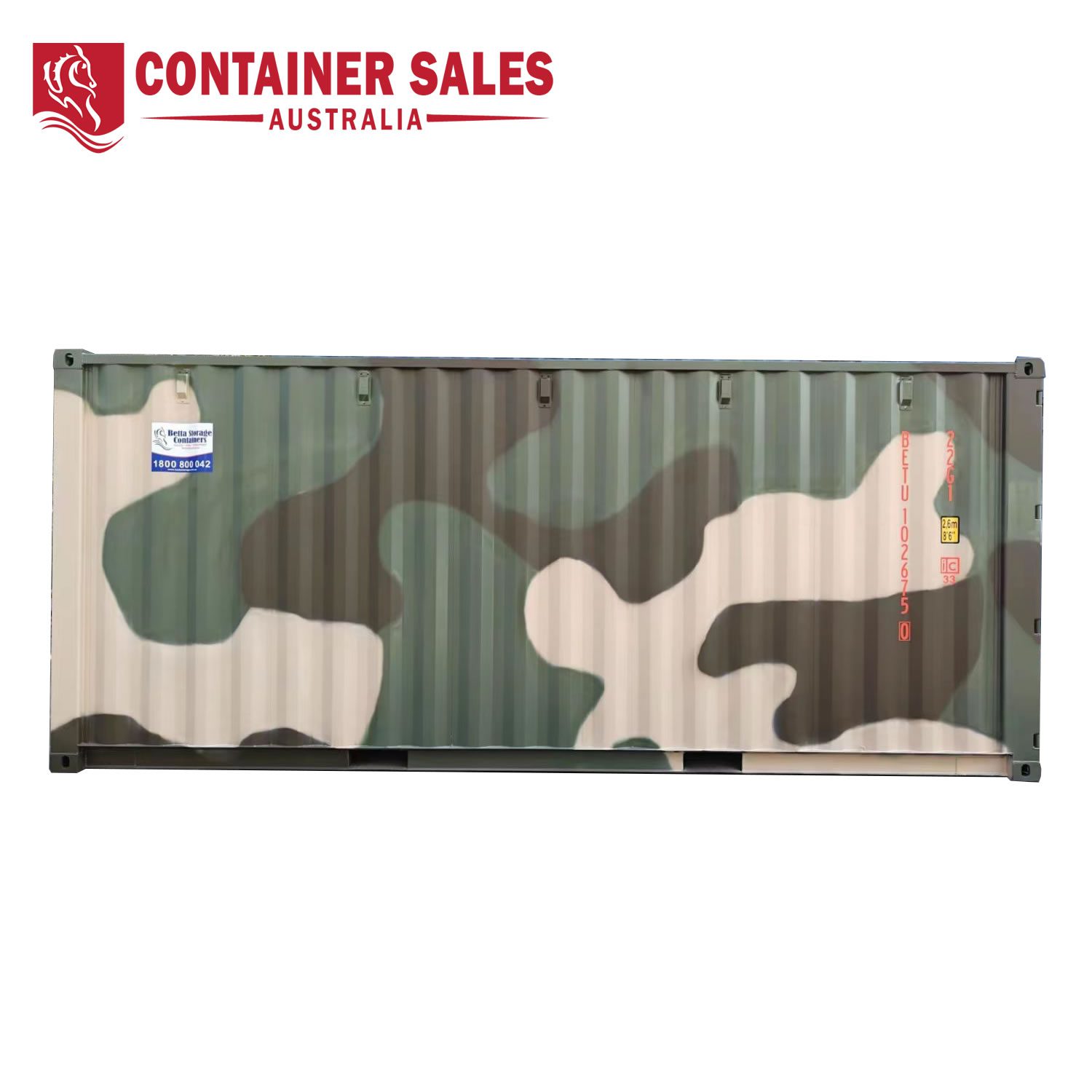 20ft Designer Container New Side View