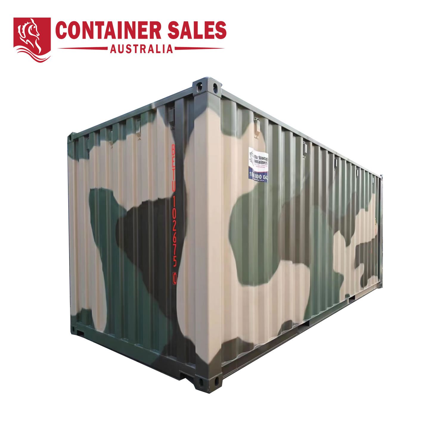 20ft Designer Container New Back Side View