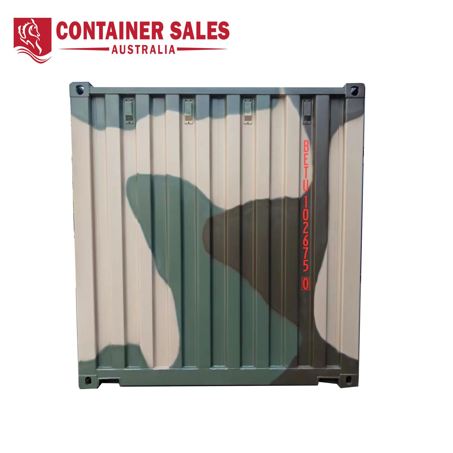 20ft Designer Container New Back View