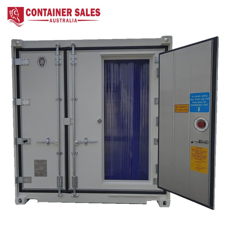 20 foot refrigerated container - open door