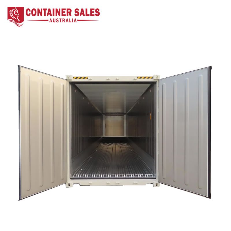 20 foot refrigerated container - open door