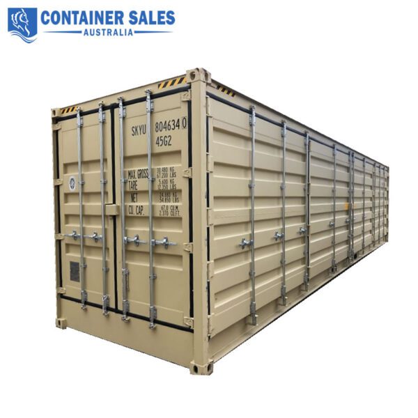 40ft side opening shipping containers