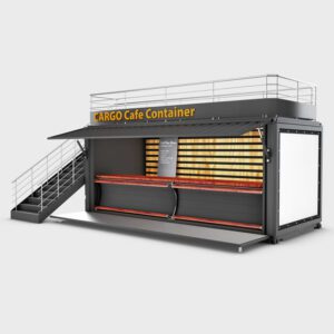 Shipping container cafes